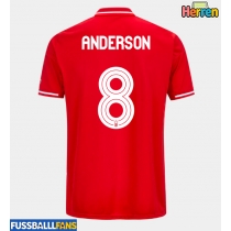 Nottingham Forest Elliot Anderson #8 Heimtrikot 2025-26 Kurzarm